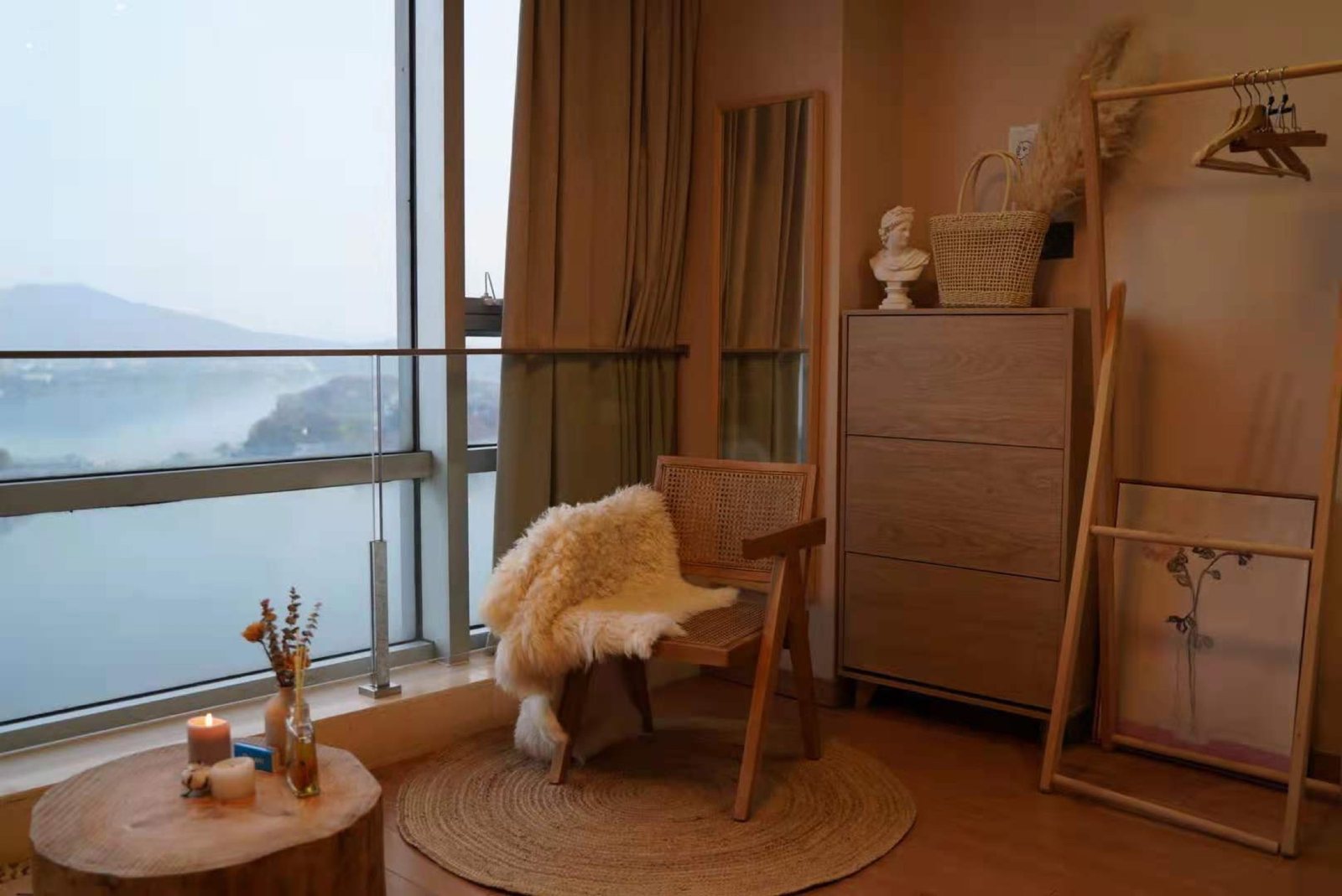 2509室入住细节,可俯瞰玄武湖与紫金山全景